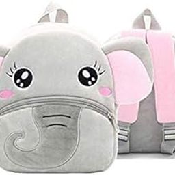 Kids School Bag Elephant Soft Plush Backpack Plush Bag (2-5 Years)-picture-11