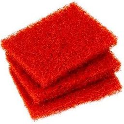 TRUE HEAVEN Multipurpose Scratch Proof Kitchen Utensil Scrubber Pad/Scrubber Sponge for Pantry/Scrubbing Pads for Dishwashing, Bathroom and Toilet Washing, Floor Cleaning (Pack of 3, Red)-image-29