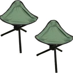 Portable Folding Stool for Travel – 3-Leg Outdoor Chair for Camping, Picnic, Hiking (Set of 2)-image-91