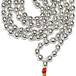 Mercury/Parad Rosary Mala 108+1 = 109 Beads (7 M.M)-image-61