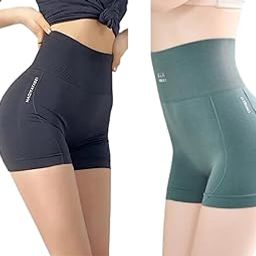 High Waist Abdomen Slimming Short Pants Tummy Control Panties Women/Girls Body Shaper Underwear Pack of 2-picture-21