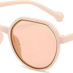 Retro White Sunglasses For Women, High-End Summer Anti-UV Fashion Square Frame Sunglasses-image-6