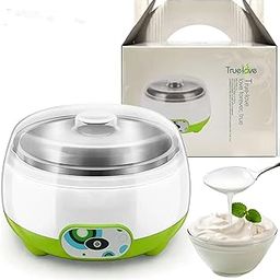 Electric Yogurt Maker,1L Automatic Yogurt Maker Machine in Home Kitchen, Stainless Steel Yogurt Maker with Temperature Control, Homemade Fresh Yogurt - Dahi Maker with Auto Switch-Off-31