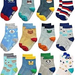 Organic Cotton Anti-Skid Socks | Pack of 6-image-7