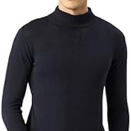 Men Black Solid Pullover Sweater-picture-9