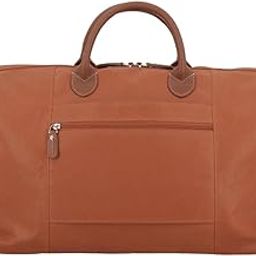 Uppsala Weekend Travel Duffle Bag-Terracota-Cabin-50 cms Polysuede Material with Leather Trimmings Light Weight Fashion Travel Bag for Men and Women-image-30