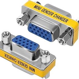 FEDUS VGA Female to Female Connecter Adapter Pack of 1-picture-12