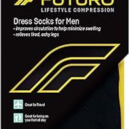 Futuro Restoring Men's Dress Socks, Firm Support 20-30 mmHg - in your choice of colors-image-62