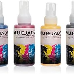 BLUE JADE Compatible Refill Ink for Epson L3110, L3150, L3115, L3116, L3101, L3210, L3215, L3216, L3250, L1110, L3151, L3152, L3156, L5190 Printer (100gm x 4) Ink Bottle - 501291-10