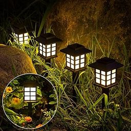 MCLEAR Solar Outdoor Lights, LED Solar Lights Outdoor Waterproof Pathway, Solar Walkway Lights Maintain 10 Hours of Lighting for Your Garden, Walkway Path, Landscape, Yard, Patio, Driveway, Pack Of 8-28