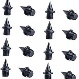 CALANDIS™ 2x16x Replacement Spikes for Track Shoes 7 mm for Jogging Climbing Competition Black | Track & Field | Outdoor Sports-image-71