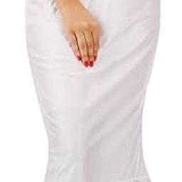 Half Slip Long Underskirt Undergarments Slip I Lace Trim I Soft Skirt l Straight Bottom Inner wear for Gowns/Under Skirt Slip - Casual Crush Bottom Innerwear Skirts for Women-image-89