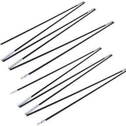 MERISHOPP 2x2Pcs Tent Poles Support Replacement Accessory for Camping Hiking| Camping Gear | Heavy-Duty Tent Stakes & Guy Lines Set-image-2