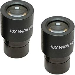 Cometek Wide Field 10x Microscope Eyepiece (Pair of 2) – WF10X Lens Set for Binocular & Monocular Microscopes | 23.2 mm Diameter | Enhanced Clarity & Wide View-0