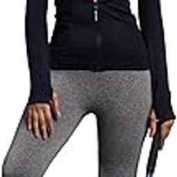 Women Lightweight Training or Gym Tailored Jacket with Patchwork-image-1
