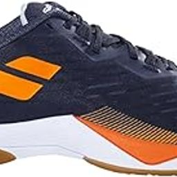 Babolat Shadow Tour 5 Badminton Shoes for Men, Black/Orange - 6 UK-picture-27