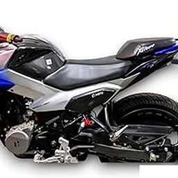 carbox,Campatibal with Hero Xtreme 125R Bike Removable & Washable PU Leather Waterproof Single Bike Seat Cover for Hero Xtreme 125R (Black)-image-64