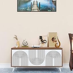 Spyder Craft Skitty Standard Engineered Wood Multipurpose Modular Chest of Drawers, Wooden Drawer Storage Organizer Cabinet for Living Room Bedroom Home Furniture (White-Brown) 1 Year Warranty-image-4