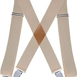 Mens Suspenders 5cm Width X Type for Men Gifts Formal Events Orchestra Beige | Clothing Shoes & Accessories | Mens Accessories | Suspenders Braces-image-22