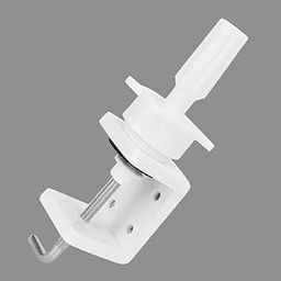 BLUSHIA Wig Mannequin Head Stand Holder, Cosmetology Manikin Stand Mannequin Head Holder Clamp White, 1 Pack-image-3