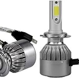 AOW Attractive Offer World C6 H-7 All in One Compact Design 36W/1800LM LED Headlight Conversion Kit High/Low Beam Bulb Driving Lamp (Pack of 2) for Pulsar 220 CC Dtsi-image-15
