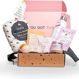 Milky Chic Gift Box for New Moms- 6 Unique Postpartum Personal Care Items for Mothers-Mommy's Pampering Surprise Basket - After-Pregnancy Must-Haves for Mom-image-57