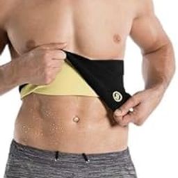 Tummy Workout Belt/Shape wear/Exercise Hot Slimming Belt Women, Men, Unisex Shapewear Unisex Black Color HOT Shaper Belt Size Small to Large-image-83