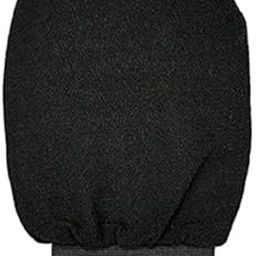 T TOPLINE Dead Skin Gloves for Dead Skin Bath Scrub Glove Body Whitening Body Exfoliator Mitt (Black)-picture-45