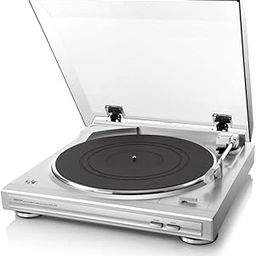 Denon DP-29F Automatic Belt-Drive Analog Turntable with Pre-Mounted Cartridge and Built-in Phono Preamp - Silver-picture-20