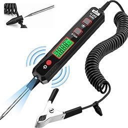 KAIWEETS VT501 DC Voltage Detector for Cars, DC 0.8 V - 100 V, Total Length 78.7 inches (200 cm), Power Supply Check, Car Voltage Circuit Tester, LED Probe, Conduction, Diagnostic Tool, Black-17