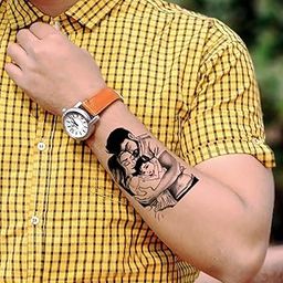 Voorkoms® Family Mom Dad Son Tattoo Waterproof Temporary Body Tattoo Multi-colored-image-6
