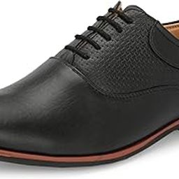 Formal Shoe for Men | Lace-Up Derby for Business & Casual Wear | Stylish Design with Comfortable Fit Craftsmanship for All-Day Support (64056)-image-14
