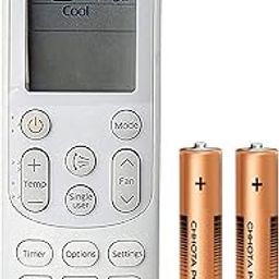 Samsung Split Inverter Air Conditioner Remote Compatible Includes 2 AAA Batteries | Original Replacement AC Remote for Samsung (AC-144)-17