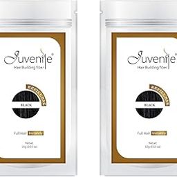 Juvenile Hair Fiber Refill Pack Black 30 Gram (15 Gram Each)-image-59