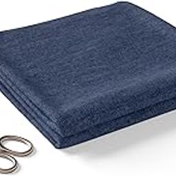 BIGREAMS Unstitched Silky Satin Blue Denim Shirt Fabric for Men & Women – Soft, Smooth Finish | 58" Wide |-image-25