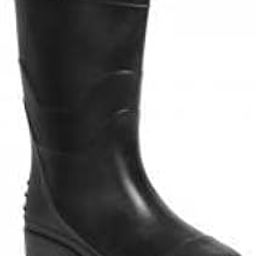 valorous Welcome Black Gumboots, Industrial Safety, Chemicals and Oil, Acid Resistant, Water Proof, Anti-Slip, Men's Black Long PVC Boots for High Ankle 12 Inch (Size 8)-picture-40