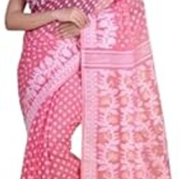 Nayantara Soft Dhakai Jamdani Saree|Casual, Festive, Wedding |SL_131-image-85