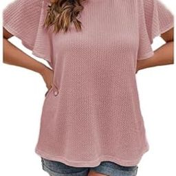 Women Regular Round Neck Half Sleeves Dry Fit Jersy Gym Sports T-Shirt L796 6088 (44, LROS)-image-83