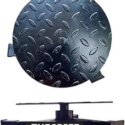TheCriff Single Twister Core Ab Twister Board – Heavy-Duty Iron Cast Waist Twisting Disc for Abdominal & Aerobic Exercise, Balance Training, Core Workout, Home Gym Fitness Equipment | Balance Training Disc Compact and durable-1