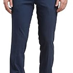turtle Men Poly Viscose Stretch Checkered Slim Fit Formal Trouser-picture-0