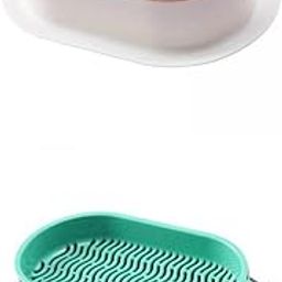LOOM TREE® Seeds Sprout Tray Hydroponics Cats Grass Boxes Blue Pink Color Blue Green | Cat Supplies | Cat Grass & Loose Catnip-14