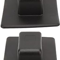 Kayak Navigation Base, 2Pcs PVC Navigation Base Anti Ultraviolet Lightweight Portable for Rubber Dinghy (Black)-13