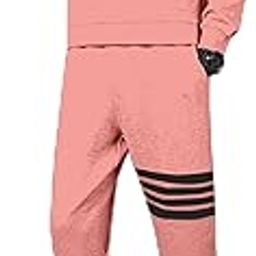 Men Polyester Tracksuit (TH_14_PAIR_PINK_L_PT)-image-73