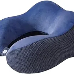 ZOOMELLA Neck Pillow for Travel Breathable U Shaped for Home Office Use Car Traveling Navy Blue|Travel Pillows|Travel-picture-41