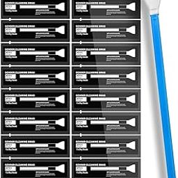 20 Pcs Camera Sensor Cleaning Kit, Camera Sensor Cleaner Camera Cleaning Kit, Suitable Camera Lens Maintenance Mirrorless Camera Care DSLR Sensor Cleaning Photography Equipment Care-image-4