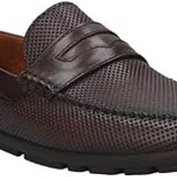Cobe Dark Brown Men's Slip-Ons Casual Driving Shoes - UK 8-image-10