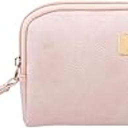 L-Pink Colour Solid Pu Synthetic Material Pouch for Women's-image-25