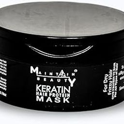 MAINTAIN BEAUTY New Keratin Mask - 300ml Pack for Shiny, Silky Hair | Ideal for Keratin & Blow Wave | Deep Conditioning for Ultimate Smoothness & Shine (Black)-image-22