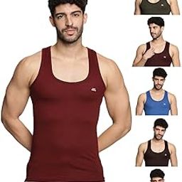 Men’s Vest - 100% Cotton Premium Baniyan (Color May Vary)-image-30