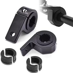 BIKEBLOOM Universal Fog Light Horizontal Bar Clamp Mounting Bracket Kit with Rubber Insert | Adjustable Light Mount Clamps for Car, Jeep, SUV & Off-Road Vehicles (Pack of 2)-image-99